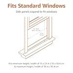 Amazon Basics 5000 BTU Small Window Air Conditioner, Up to 150 Sqf, Window AC Units with Cool and Fan Functions, Washable Filter, Adjustable Window Fit, Intuitive Mechanical Controls, White - Image 3