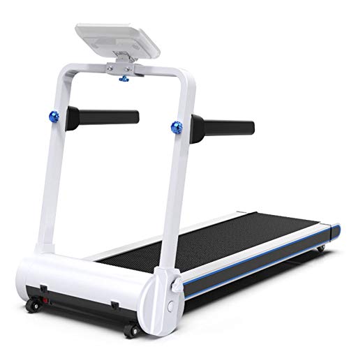Image of Folding Treadmill Electric Motorized Power Walking Jogging Running Exercise Fitness Machine Trainer Equipment for Home Gym Office Space Saver Easy Assembly
