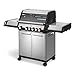 Enders® Gasgrill MONROE PRO 4 SIKR TURBO, 4-Edelstahlbrenner, Seitenkocher, Infrarot-Backburner, Sichtfenster, HEAT RANGE™, SWITCH GRID™, 800 °C TURBO ZONE™, SIMPLE CLEAN™, #8362