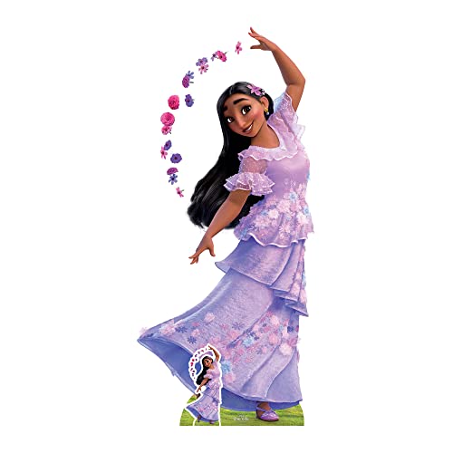 Star Cutouts SC4107 Isabela Encanto Lifesize Cardboard Cutout with Free Mini 2pc Party Decoration & Gift