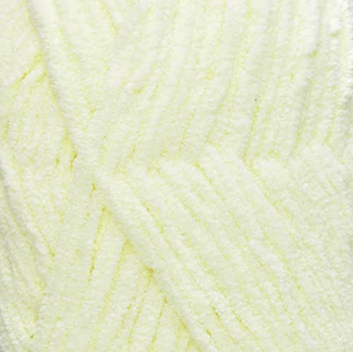 Image of Thick Chunky Wool, Elegance Cream WL 200 gm Best Used with Knitting Needles, Crochet Needles Wool Yarn for Knitting. BA