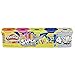 Play-Doh Super Gold-Lote de 5 Colores no tóxicos, Incluye 1 Lata de Oro, latas de 4 onzas, Nailon/a. (Hasbro E8144)