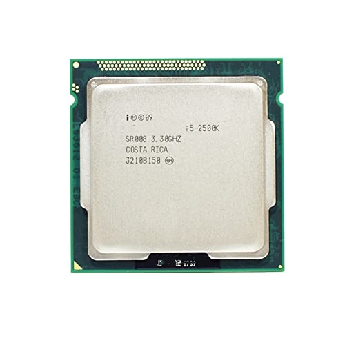 CPU I5 2500K�v���Z�b�T�N�A�b�h�R�A3.3GHz LGA 1155 TDP 95W 6MB�ŃL���b�V�� HD�O���t�B�b�N�f�X�N�g�b�v CPU