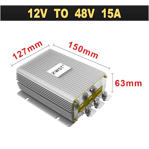 Régulateur de Tension 12V à 48V 15A Boîtier Robuste Aluminium Pro M Haute Puissance - 3