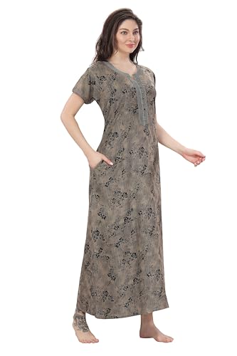 Image of Soulemo Women's Blended Alpine Nighty (Slim Fit) 1645
