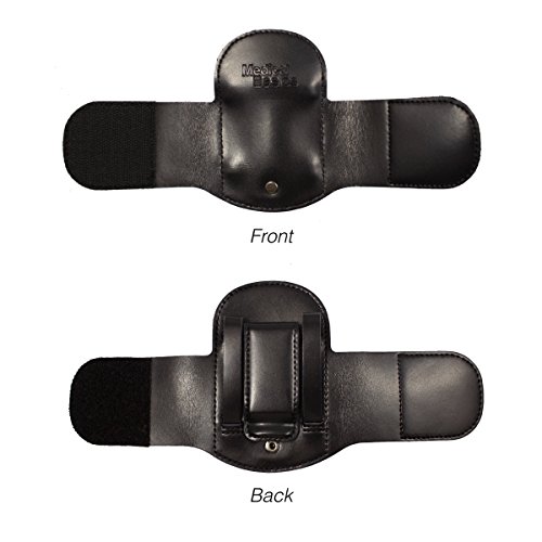 Stethoscope Holder with Velcro Closure and Belt Clip - Universal Stethoscope Holster - Thumbnail 2