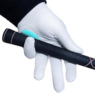 WINNER SPIRIT Miracle Grip Soft Type Training Golf Glove Consistent Stable Grip with Cabretta Leather (Men’s XL, Left)