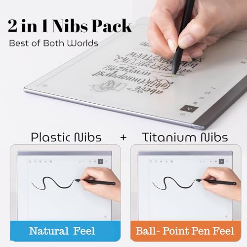 Image of 5pcs Replacement Metal & Felt Tips /Nibs for Galaxy Tab S10+ /S10 Ultra /S9 /S9FE+ /S9 Ultra /S8+ /S8 Ultra /S7 /S7 FE /S6 /S6 Lite /S22 /S23 /S24 Ultra S Pen Nibs + Clip (2+3pcs Set)