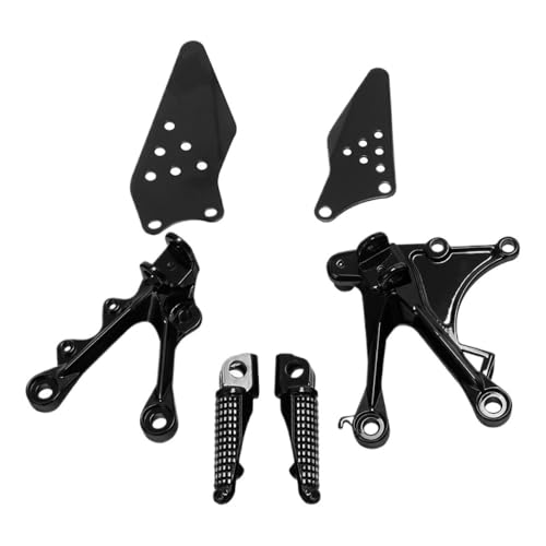 Repose-pieds avant pilote pour Kawasaki ZX636 balade et circuit en Vivid Black
