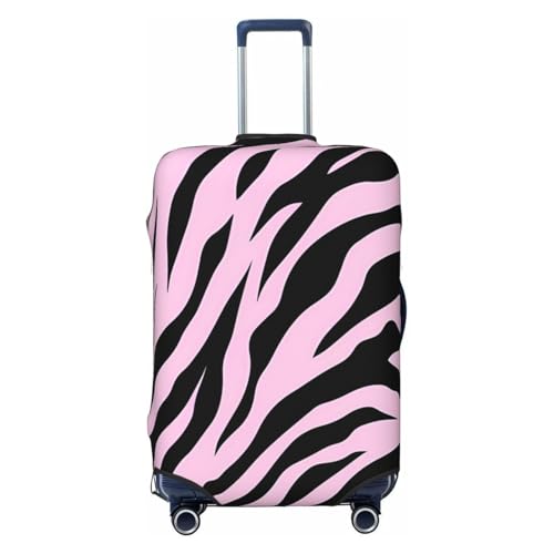 Tiger Skin Travel Luggage Cover Suitcase Protector Bag, Fits 18-32 Inch Luggage, Double-Sided Printed Suitcase Sleeve For Kid And Adult,Large