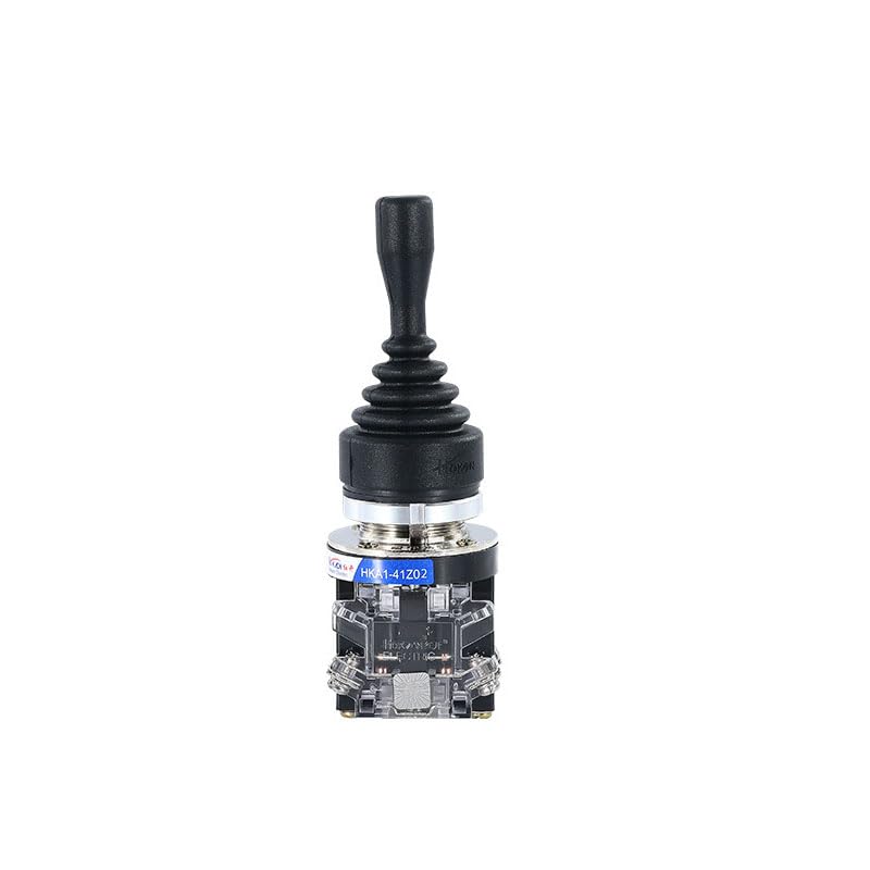 Fielect Joystick Switch Controllers 2 Position 2NO Momentary Type 150V/250V/600V 30mm Panel Mount HKA1-41Z02