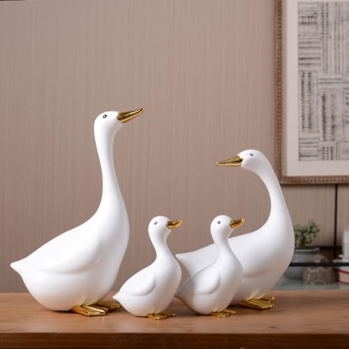 Figura Decorativa Estatua de Pato Moderna 4.7 pulg miniatura 2