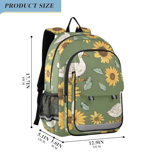Sac à dos ordinateur motif canard pour le lycée et vos sorties