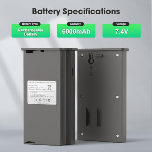 Image of 6000mAh Battery for Reveal Series Hunting Camera (2-Pack) | Compatible with Reveal X, XB, SK, X Gen 2.0, X Gen 3.0, X Pro, X Pro 3.0, with LED Battery Meter