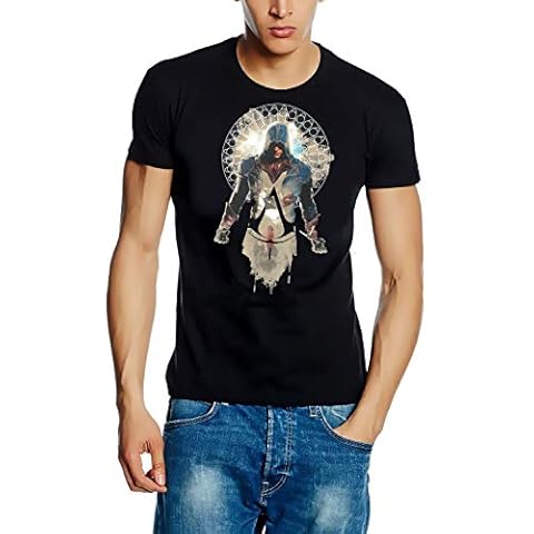 Assassins Creed Unity Original Men's T-Shirt Black S M L XL 2XL Odessy, black, XL Cover