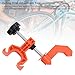 Alomejor Cycling Wheel Adjustment Tool, ABS Construction Cycling Rims Truing Stand for Cycling Rims Adjustment Tool (Orange)