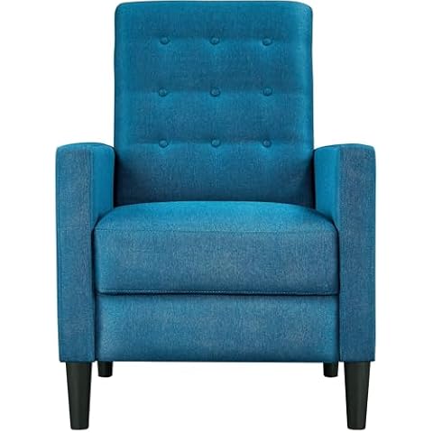 Yaheetech Blue Adjustable Reclining Armchair Cover