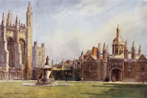 Pintura decorativa para pared de Kings College, cuadro de salón por William Matthison, 60x90
