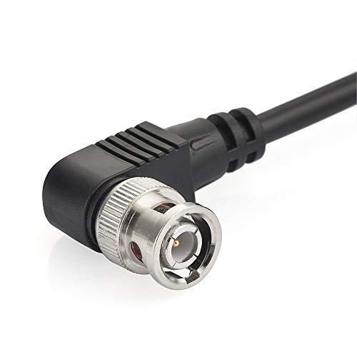 Superbat Bnc Cable 3G/Hd Sdi Cable(1M/3Ft 75Ω) Coil Cable Bnc To Bnc Extension Coaxial Cable For Cameras And Video Equipment，Supports Hd-Sdi/3G-Sdi，Sdi Video Cable (Black,1Pcs) #TOP1