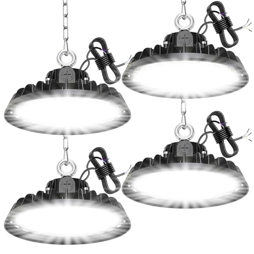 RUISUN UFO 200W LED High Bay Projecteur Garage Light 34000LM