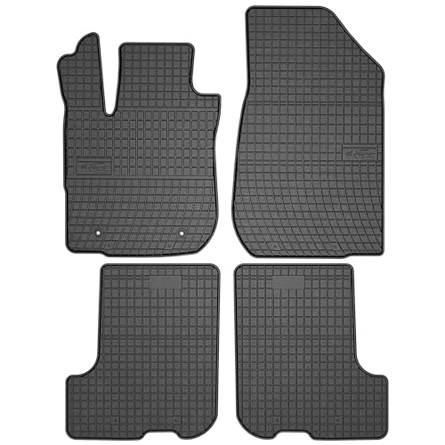 Alfombrillas antideslizante para Dacia Sandero II con goma impermeable cuatro estaciones