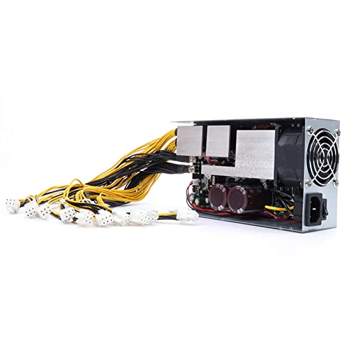 Alimentation ETH Miner pour Bitcoin Ethereum Mining ATX 2400W Haute Puissance