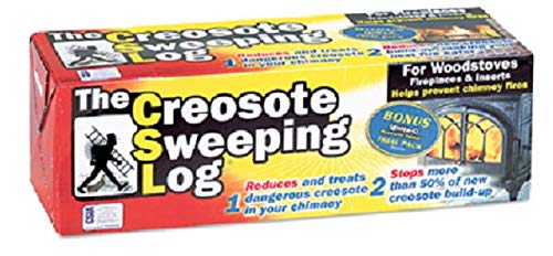 Creosote Sweeping LogChimney Cleaner - Quantity 3