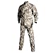 Army Military Airsoft Tactical Uniform Kamuflaż Battlefield Garnitur Koszula Airsoft Paintball Odzież myśliwska - Ruin grey, XS (50-60kg)