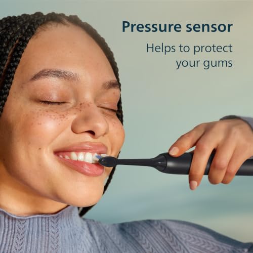 Philips Sonicare 4200 Rechargeable Electric Toothbrush 1 Brush Head Black - image 5