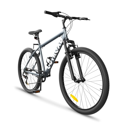MarKnig Hardtail Mountian Bikes with 7 Speeds Drivetrain for Adult,