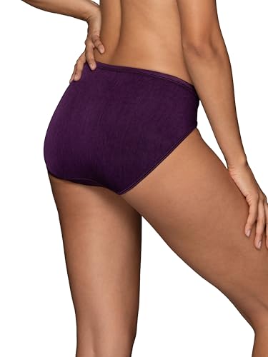 Image of Vanity Fair Women's Illumination Hi Cut Panties, Silky Stretch & Satin Trim