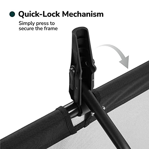 Mission Mountain A4 Camping Cot, Ultralight Foldable Backpacking Cot, 45-Second Easy Set-Up, Supports 330Lbs, Sleeping Cot For Camping, Outdoors, And Home (Black) #TOP1