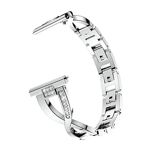 [FKYRGF] Galaxy Watch 4NVbN46mm 42mmRA_Ch^Xgbvƌ݊Active 2 40mm 44mmX}[gEHb`vohƌ݊(Silver,Galaxy watch4 44mm)