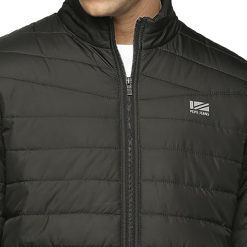 Image of Pepe Jeans Mens Polyester Long Length Jacket