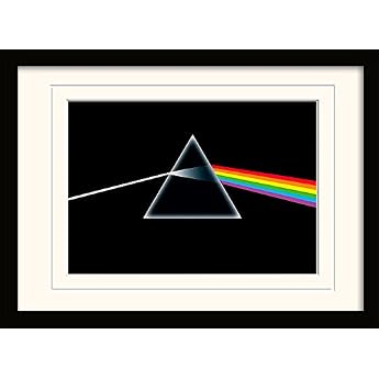 Pink Floyd Dark Side Of The Moon A3 Framed and Mounted Print