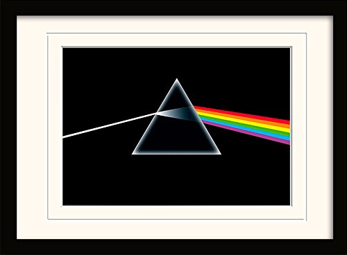iPosters Pink Floyd Dark Side Of The Moon A3 Framed and Mounted Print