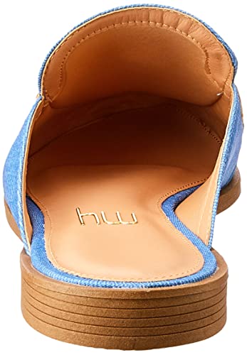 Mule Fechada Multicolorido My Shoes, Jeans/Canga, 36