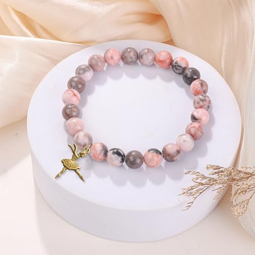 Image of Long tiantian Bodhi Fidget Bracelet for Women Natural Mudi Bodhi Seed Stretch Bracelets Protection Healing Jewelry Anxiety Relief Items