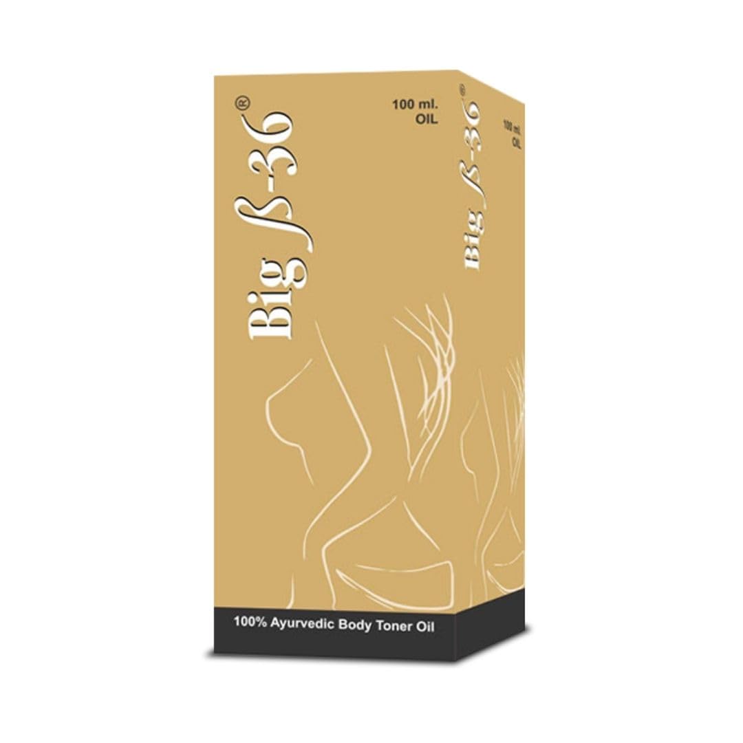 Big B-36 Breasts Massage Oil to Improve Bosoms Size and Shape 6 Packs of 100 ml