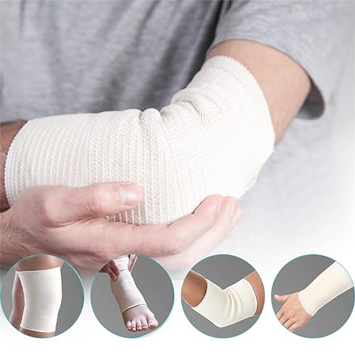 tubular bandages elastic support bandage size d washable compression bandage compression wrap roll for arms lower legs 3in x 26ft