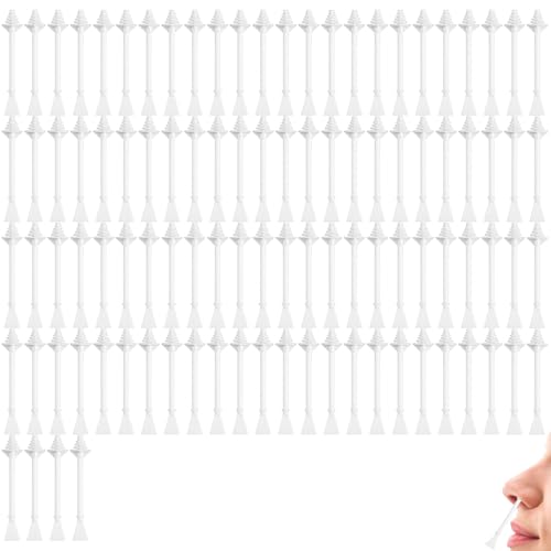 100 Stück Nasenwachs Stäbchen, Nasenhaar Entfernen Und Hohe Qualität Nasenhaarentferner, Nasenwachs Männer Und Frau, Entfernen Zur Reinigung Der Nasenlöcher (Wei