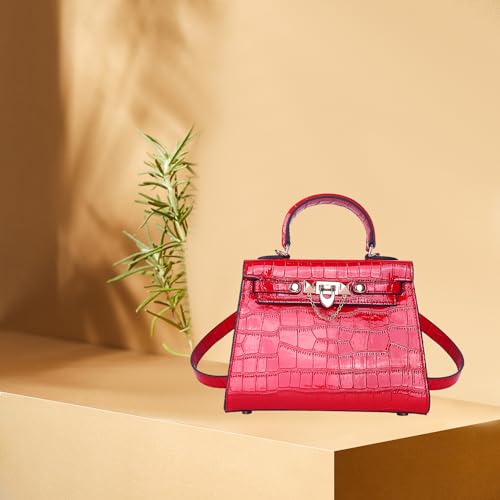 Leather Crossbody Bag and Purses for Women - Luxury Shoulder Handbags with Adjustable Strap Cross Body Bag4