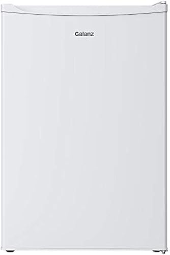 Galanz GLF31UWED - Refrigerador vertical de una sola puerta con control mecĂĄnico de temperatura, 3.1 pies cĂșbicos, color blanco