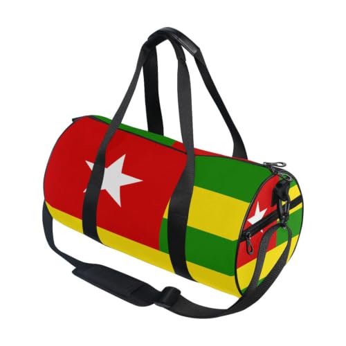Bolsa de gimnasio ligera de Togo con lona resistente para viaje