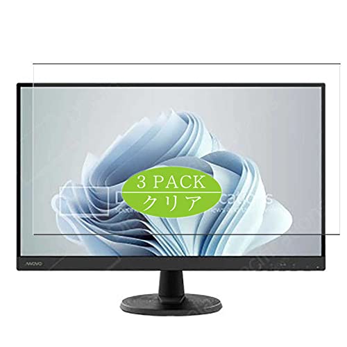 Immagine prodotto: VacFun 3 Pezzi Pellicola Protettiva, compatibile con Lenovo D27-45 27" Monitor Screen Protector Protezioni Schermo (Non Vetro Temperato)