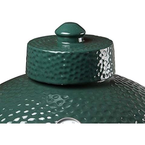 Dracarys Grill Chimney Top Vent Cap Ceramic Damper Top Big Green Color Egg Accessories,Big Grill Green Egg Parts Replacement for Medium,Large and XLarge Big Green Charcoal Grill Egg Cover