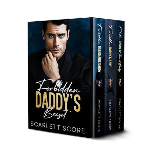 Forbidden Daddy's Boxset Audiolibro Por Scarlett Score arte de portada