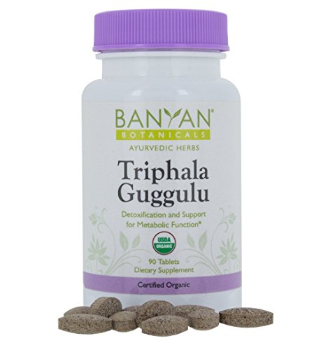 Banyan Botanicals Triphala Guggulu - USDA Organic - 90 Tablets - Detoxification & Metabolic Support*