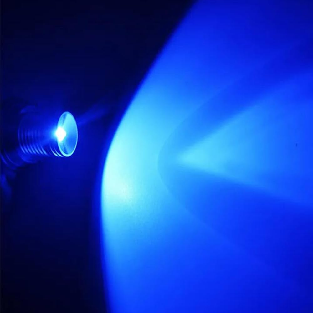 2 sztuki żarówki LED "oczu anioła" Halo Marker Ring 10 W dla BMW E39 E53 E60 E61 E63 E64 E65 E66 E83 E87 X3 X5 - niebieski