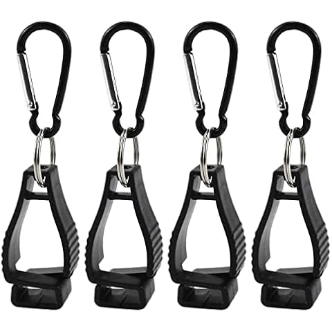 Yasmous Work Glove Clip 4 Pcs Glove Clamp Grabber Holder Glove Grabber Clip Glove Clip Holder Hanger Labor Work Clamp Safety Cover